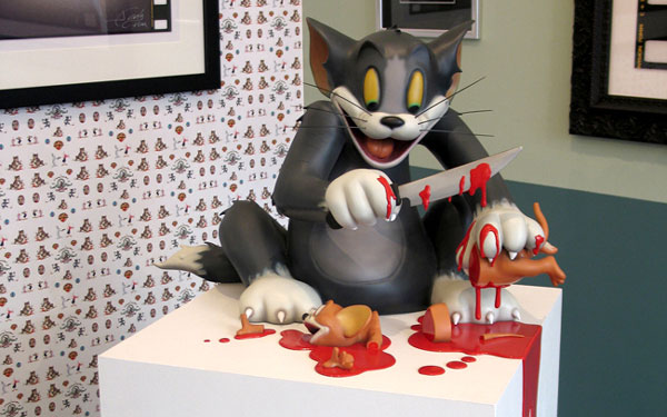 Tom and Jerry - UK - artist - James-Cauty